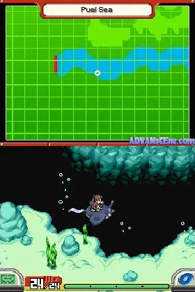 Pokemon Ranger - Shadows of Almia (USA) (Demo) (Kiosk) screen shot game playing